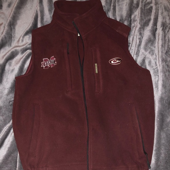 drake fleece vest